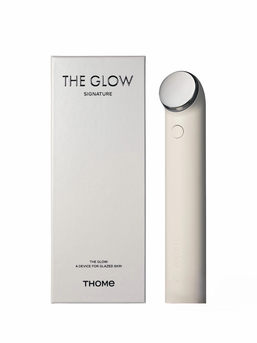 THOME The Glow SIGNATURE Dual-Frequency Skincare Ultrasound & 4 Ampule Set NEW